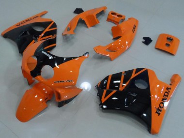 Cheapest 1991-1998 Orange Black Honda CBR250RR MC22 Motorcycle Fairings Kit UK