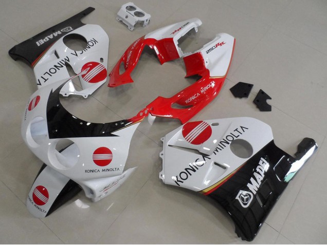 Cheapest 1991-1998 Red Konica Honda CBR250RR MC22 Motorcycle Fairing UK Cheapest 1991-1998 Red Konica Honda CBR250RR MC22 Motorcycle Fairing UK