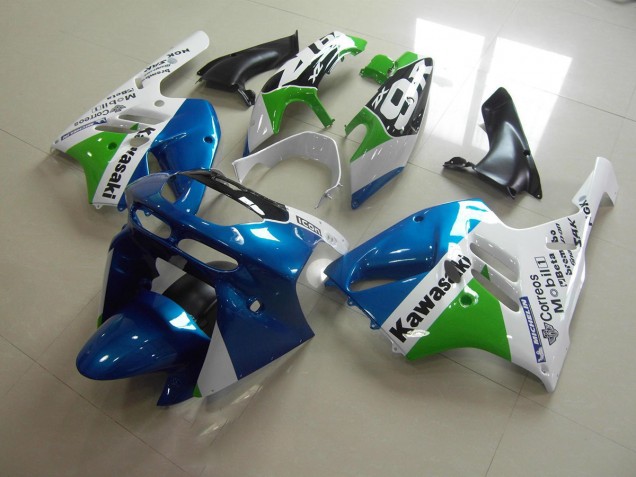 Cheapest 1994-1997 Light Blue White Kawasaki ZX9R Moto Fairings UK Cheapest 1994-1997 Light Blue White Kawasaki ZX9R Moto Fairings UK