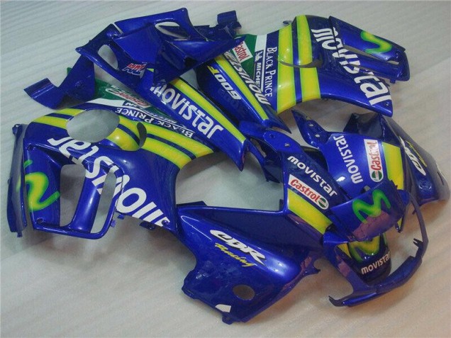 Cheapest 1995-1998 Blue Movistar Castrol Honda CBR600 F3 Motor Bike Fairings UK Cheapest 1995-1998 Blue Movistar Castrol Honda CBR600 F3 Motor Bike Fairings UK
