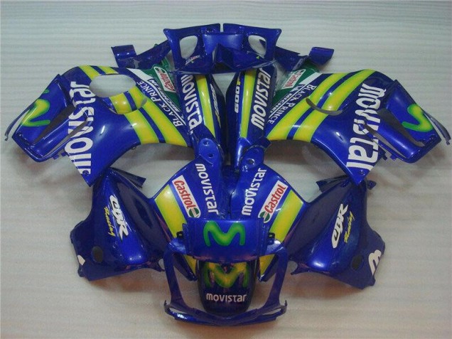 Cheapest 1995-1998 Blue Movistar Castrol Honda CBR600 F3 Motor Bike Fairings UK Cheapest 1995-1998 Blue Movistar Castrol Honda CBR600 F3 Motor Bike Fairings UK
