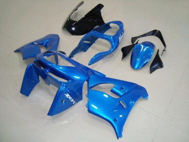 Cheapest 1998-1999 Blue Black Kawasaki ZX9R Bike Fairings UK