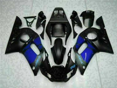 Cheapest 1998-2002 Blue Black Yamaha YZF R6 Bike Fairing Kit UK