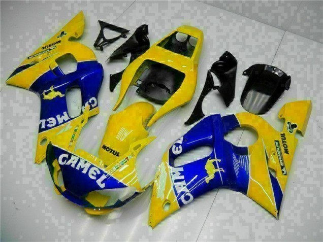 Cheapest 1998-2002 Yellow Blue Yamaha YZF R6 Moto Fairings UK Cheapest 1998-2002 Yellow Blue Yamaha YZF R6 Moto Fairings UK