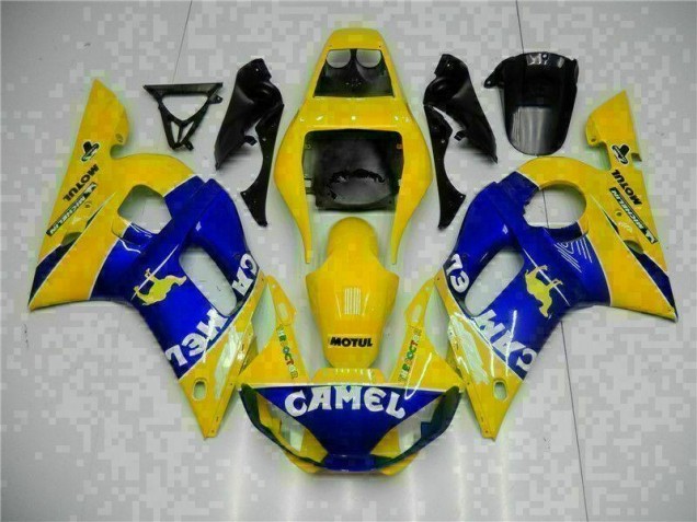Cheapest 1998-2002 Yellow Blue Yamaha YZF R6 Moto Fairings UK Cheapest 1998-2002 Yellow Blue Yamaha YZF R6 Moto Fairings UK