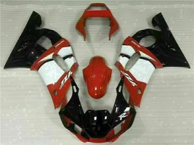 Cheapest 1998-2002 Red White Yamaha YZF R6 Motor Fairings UK