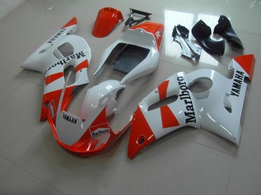 Cheapest 1998-2002 White Red Marlboro Yamaha YZF R6 Motorbike Fairing UK