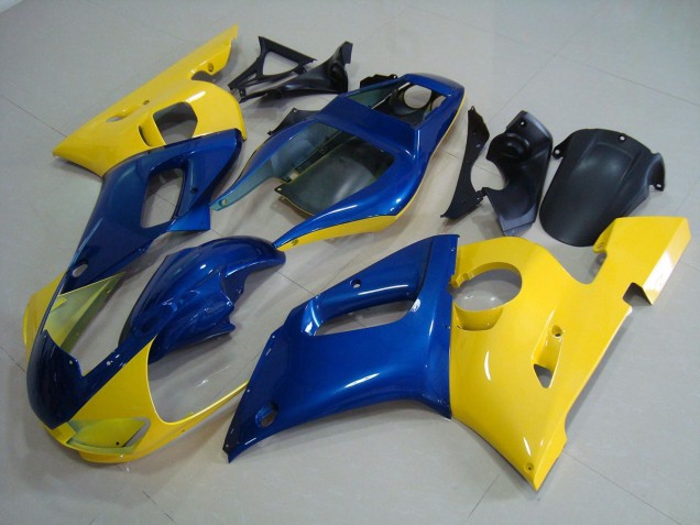 Cheapest 1998-2002 Yellow Blue Yamaha YZF R6 Motorcycle Fairing Kit & Bodywork UK Cheapest 1998-2002 Yellow Blue Yamaha YZF R6 Motorcycle Fairing Kit & Bodywork UK