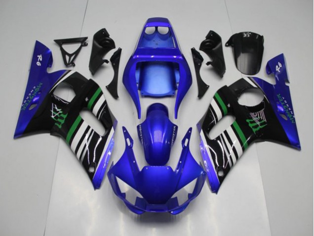 Cheapest 1998-2002 Blue Monster Yamaha YZF R6 Motor Bike Fairings UK Cheapest 1998-2002 Blue Monster Yamaha YZF R6 Motor Bike Fairings UK