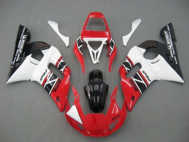 Cheapest 1998-2002 Red White Black Yamaha YZF R6 Motorcycle Fairings Kits UK