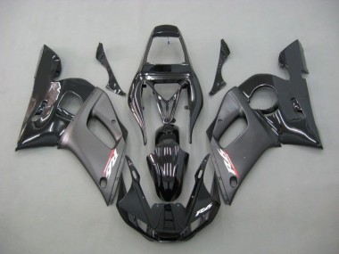 Cheapest 1998-2002 Contrast Black Yamaha YZF R6 Moto Fairings UK