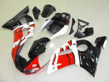 Cheapest 1998-2002 Red White Black Yamaha YZF R6 Motorbike Fairing UK
