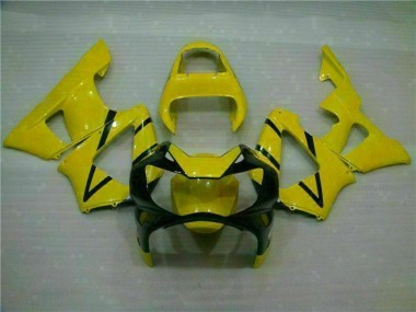 Cheapest 2000-2001 Yellow Honda CBR900RR 929RR Motor Bike Fairings UK