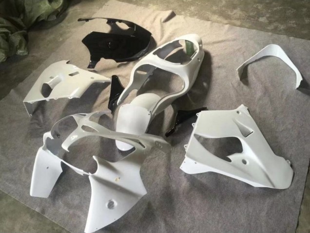 Cheapest 2000-2001 Pure White Glossy Black Kawasaki ZX9R Motorcycle Fairings Kits UK Cheapest 2000-2001 Pure White Glossy Black Kawasaki ZX9R Motorcycle Fairings Kits UK