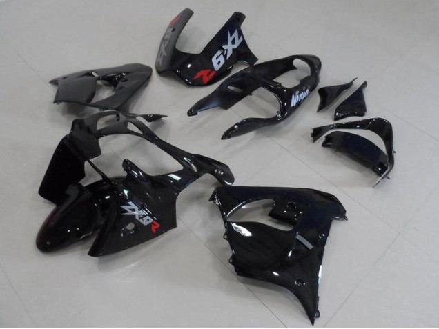 Cheapest 2000-2001 Black with Grey Decals Kawasaki ZX9R Motorcycle Fairing Kit UK Cheapest 2000-2001 Black with Grey Decals Kawasaki ZX9R Motorcycle Fairing Kit UK