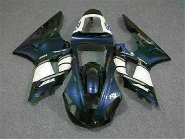 Cheapest 2000-2001 Blue Yamaha YZF R1 Motorcycle Fairing Kits UK