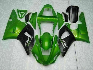 Cheapest 2000-2001 Green Yamaha YZF R1 Motorcyle Fairings UK