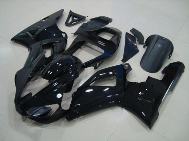 Cheapest 2000-2001 Black Yamaha YZF R1 Motorcycle Fairing Kits UK