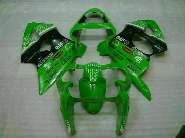 Cheapest 2000-2002 Green Black Kawasaki ZX6R Motor Bike Fairings UK Cheapest 2000-2002 Green Black Kawasaki ZX6R Motor Bike Fairings UK