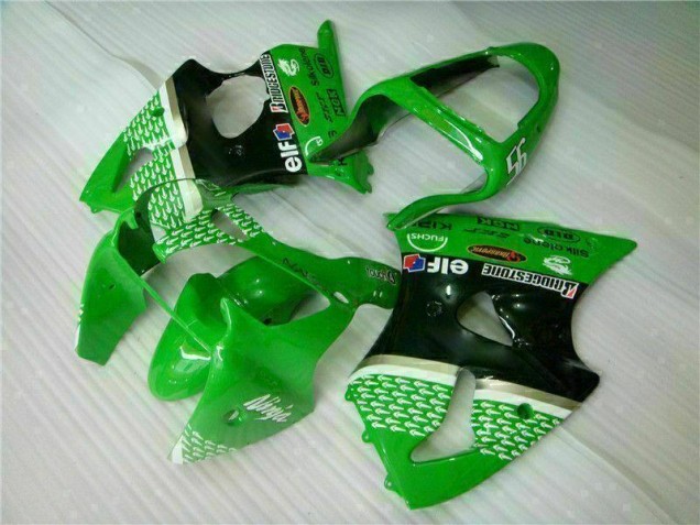 Cheapest 2000-2002 Green Black Kawasaki ZX6R Motorcycle Bodywork UK Cheapest 2000-2002 Green Black Kawasaki ZX6R Motorcycle Bodywork UK