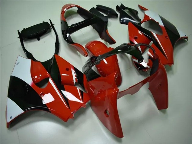 Cheapest 2000-2002 Red Black White Kawasaki ZX6R Bike Fairings UK Cheapest 2000-2002 Red Black White Kawasaki ZX6R Bike Fairings UK
