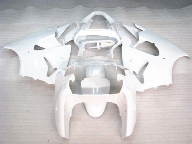 Cheapest 2000-2002 Glossy White Kawasaki ZX6R Bike Fairing UK Cheapest 2000-2002 Glossy White Kawasaki ZX6R Bike Fairing UK