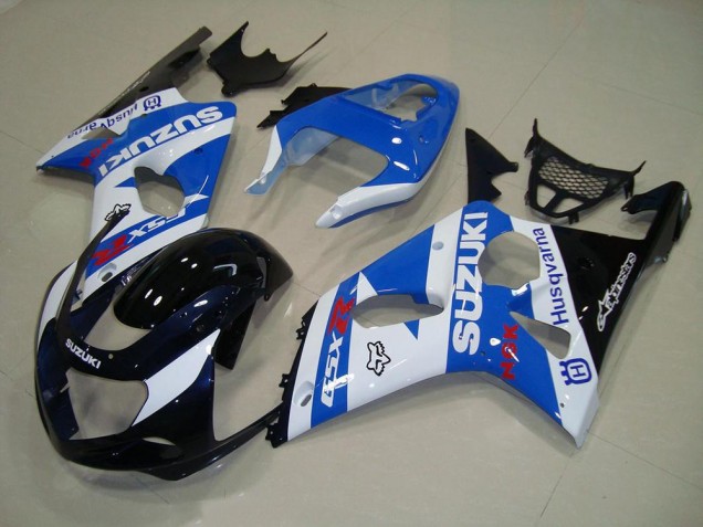 Cheapest 2000-2002 Blakc Blue White Suzuki GSXR 1000 Motorcycle Replacement Fairings UK Cheapest 2000-2002 Blakc Blue White Suzuki GSXR 1000 Motorcycle Replacement Fairings UK