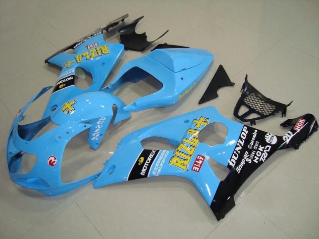 Cheapest 2000-2002 Light Blue Black Suzuki GSXR 1000 Motor Fairings UK Cheapest 2000-2002 Light Blue Black Suzuki GSXR 1000 Motor Fairings UK