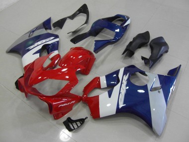 Cheapest 2001-2003 Red Blue Silver Honda CBR600 F4i Bike Fairing UK