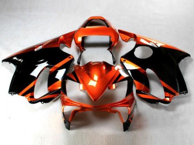 Cheapest 2001-2003 Orange Black Honda CBR600 F4i Bike Fairing UK