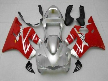 Cheapest 2001-2003 Silver Red Honda CBR600 F4i Bike Fairings UK