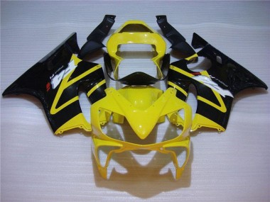 Cheapest 2001-2003 Yellow Black Honda CBR600 F4i Motorbike Fairing Kits UK