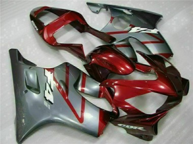 Cheapest 2001-2003 Red Silver Honda CBR600 F4i Moto Fairings UK