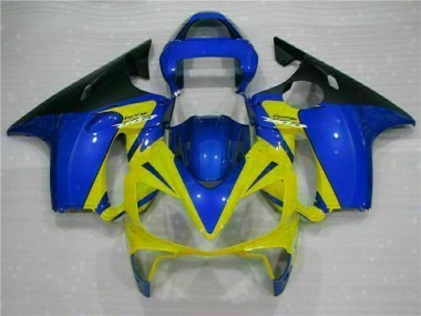 Cheapest 2001-2003 Yellow Blue Honda CBR600 F4i Bike Fairings UK