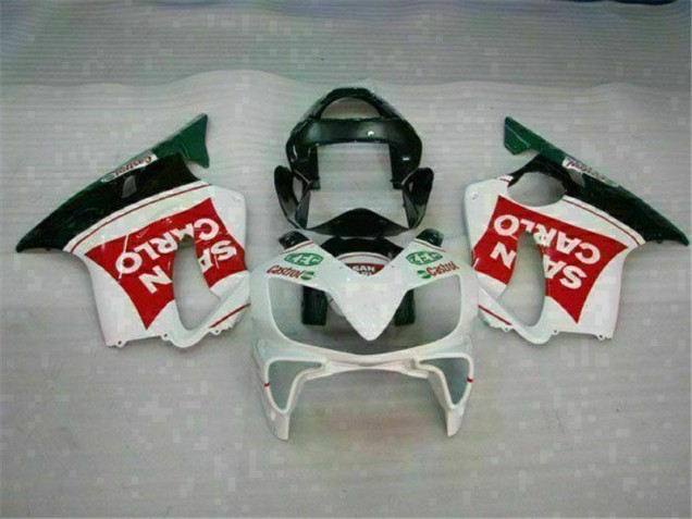 Cheapest 2001-2003 Red White Black San Carlo Honda CBR600 F4i Bike Fairing UK