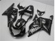 Cheapest 2001-2003 Black White Flame Suzuki GSXR 600/750 Motorcycle Fairing Kits UK