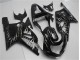 Cheapest 2001-2003 Black White Flame Suzuki GSXR 600/750 Motorcycle Fairing Kits UK