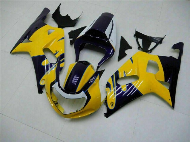 Cheapest 2001-2003 Yellow Suzuki GSXR 600/750 Bike Fairings UK Cheapest 2001-2003 Yellow Suzuki GSXR 600/750 Bike Fairings UK