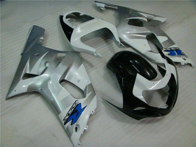 Cheapest 2001-2003 Silver Black Suzuki GSXR 600/750 Motorbike Fairing Kits UK Cheapest 2001-2003 Silver Black Suzuki GSXR 600/750 Motorbike Fairing Kits UK