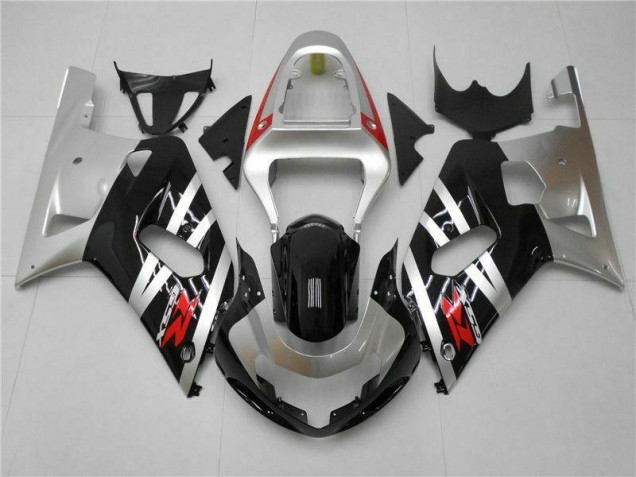 Cheapest 2001-2003 Silver Suzuki GSXR 600/750 Motorcycle Fairings Kits UK Cheapest 2001-2003 Silver Suzuki GSXR 600/750 Motorcycle Fairings Kits UK