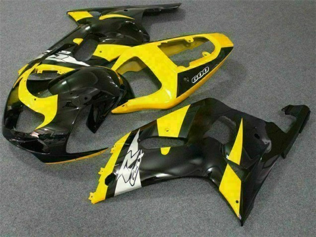 Cheapest 2001-2003 Yellow Black Suzuki GSXR 600/750 Motorcycle Replacement Fairings UK Cheapest 2001-2003 Yellow Black Suzuki GSXR 600/750 Motorcycle Replacement Fairings UK