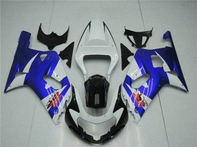 Cheapest 2001-2003 White Blue Suzuki GSXR 600/750 Motorcycle Fairings Kit UK Cheapest 2001-2003 White Blue Suzuki GSXR 600/750 Motorcycle Fairings Kit UK