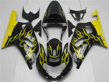 Cheapest 2001-2003 Black Suzuki GSXR 600/750 Motorbike Fairing UK