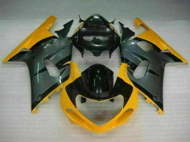 Cheapest 2001-2003 Black Yellow Suzuki GSXR 600/750 Bike Fairing UK Cheapest 2001-2003 Black Yellow Suzuki GSXR 600/750 Bike Fairing UK