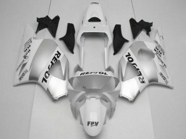 Cheapest 2002-2003 White Silver Black Repsol Honda CBR900RR 954RR Motorcycle Replacement Fairings UK