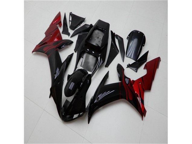 Cheapest 2002-2003 Black Red Yamaha YZF R1 Motorcycle Fairing UK Cheapest 2002-2003 Black Red Yamaha YZF R1 Motorcycle Fairing UK