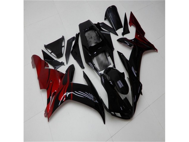 Cheapest 2002-2003 Black Red Yamaha YZF R1 Motorcycle Fairing UK Cheapest 2002-2003 Black Red Yamaha YZF R1 Motorcycle Fairing UK
