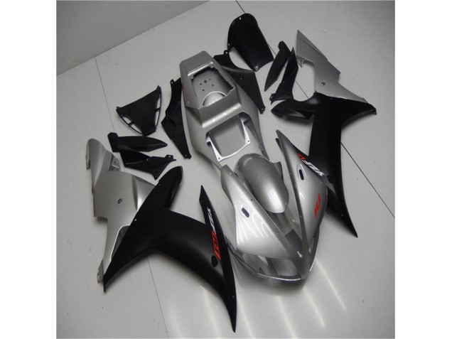 Cheapest 2002-2003 Silver Black Yamaha YZF R1 Motorbike Fairings UK