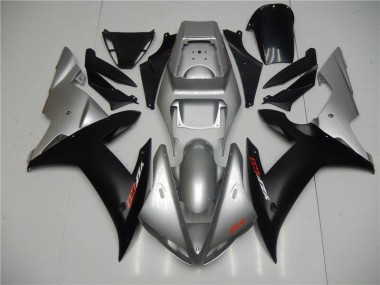 Cheapest 2002-2003 Silver Black Yamaha YZF R1 Motorbike Fairings UK