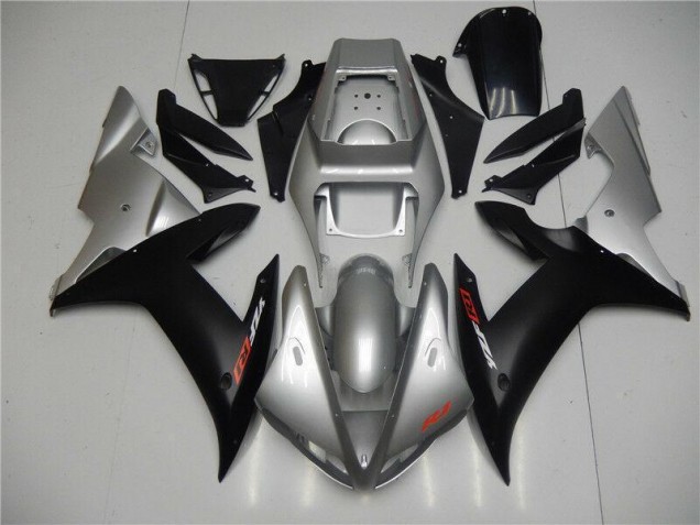 Cheapest 2002-2003 Silver Black Yamaha YZF R1 Motorbike Fairings UK